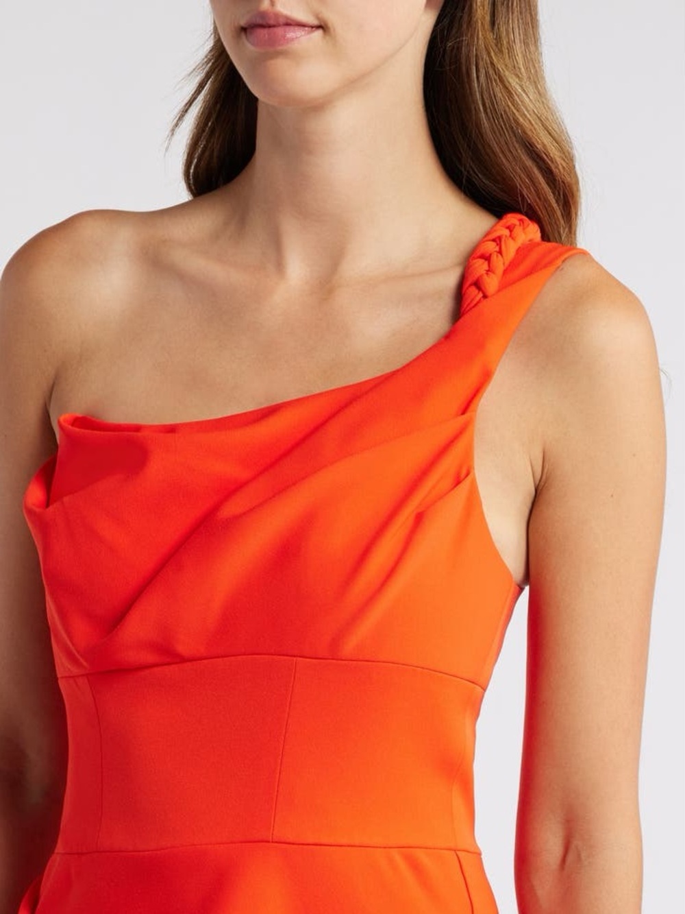 Black Halo Marion One-Shoulder Gown